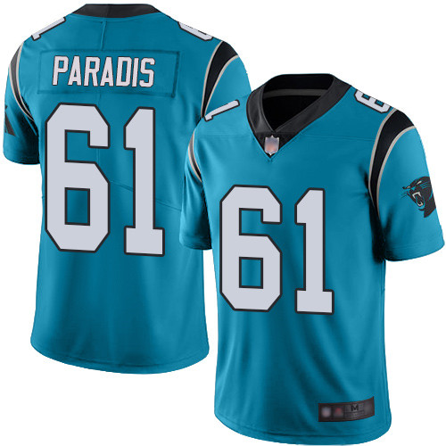 Carolina Panthers Limited Blue Youth Matt Paradis Alternate Jersey NFL Football #61 Vapor Untouchable